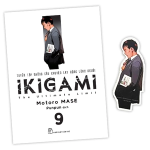 bộ ikigami - tập 9 - tặng kèm bookmark