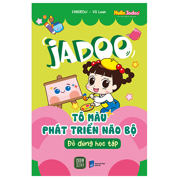 Bộ Jadoo Tô Màu Và Phát Triển Não Bộ - Đồ Dùng Học Tập