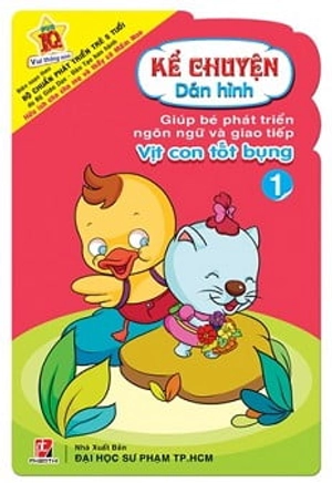 bộ kể chuyện dán hình 1 - vịt con tốt bụng