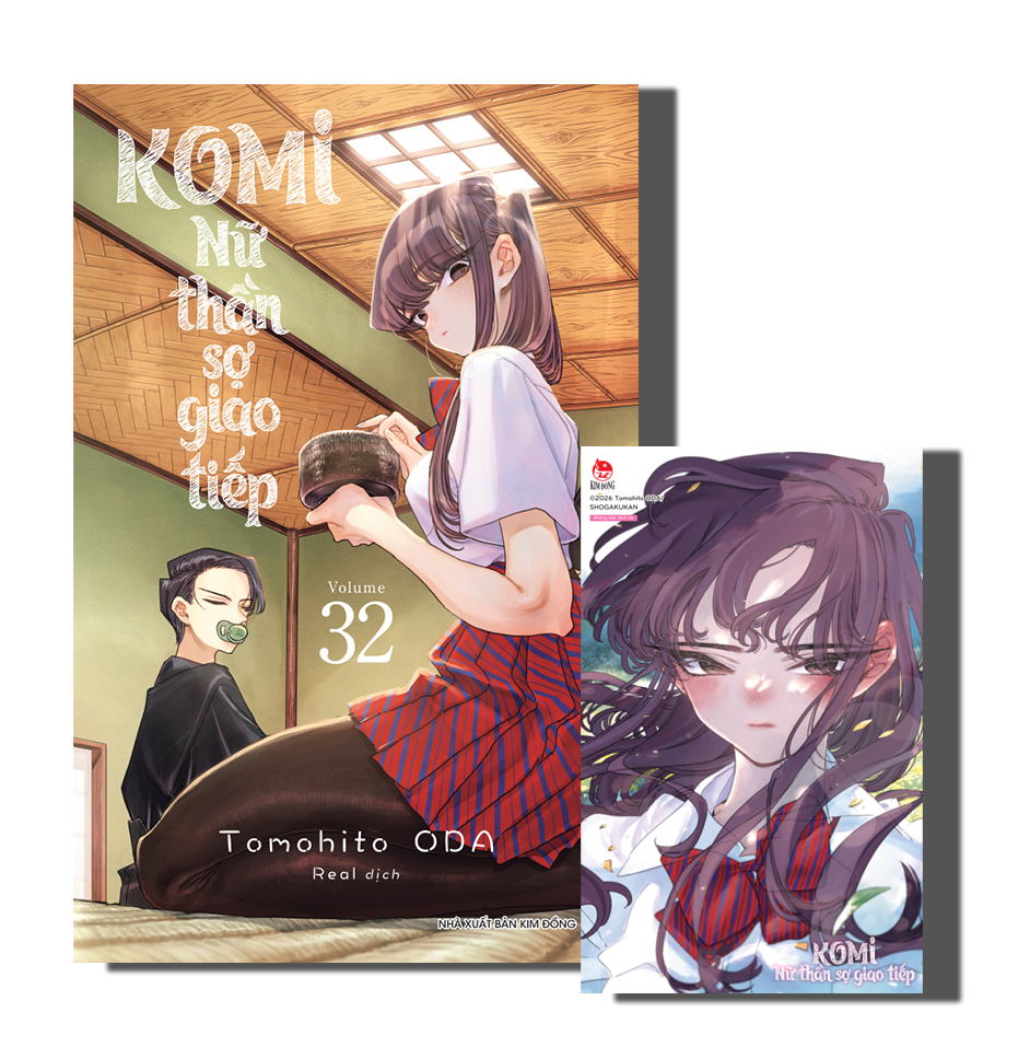 Bộ Komi - Nữ Thần Sợ Giao Tiếp - Tập 32 - Tặng Kèm Card PVC - Ảnh 2