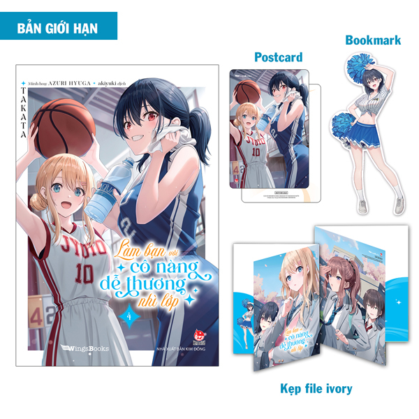 Bộ
						
										
										Làm Bạn Với Cô Nàng Dễ Thương Nhì Lớp - Tập 4 - Bản Giới Hạn - Tặng Kèm Postcard + Bookmark + Kẹp File Ivory