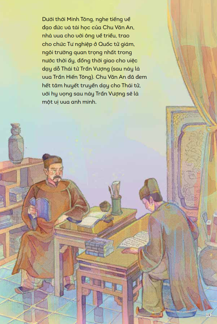 Bộ Lịch Sử Việt Nam Bằng Tranh - Nhà Trần Suy Vong - Bản Màu - Ảnh 8