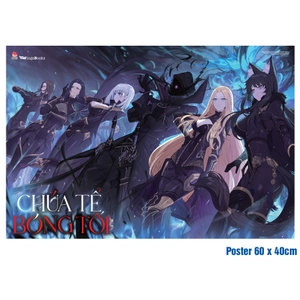 bộ [light novel] chúa tể bóng tối - tập 1 - tặng kèm character card + poster - Ảnh 3