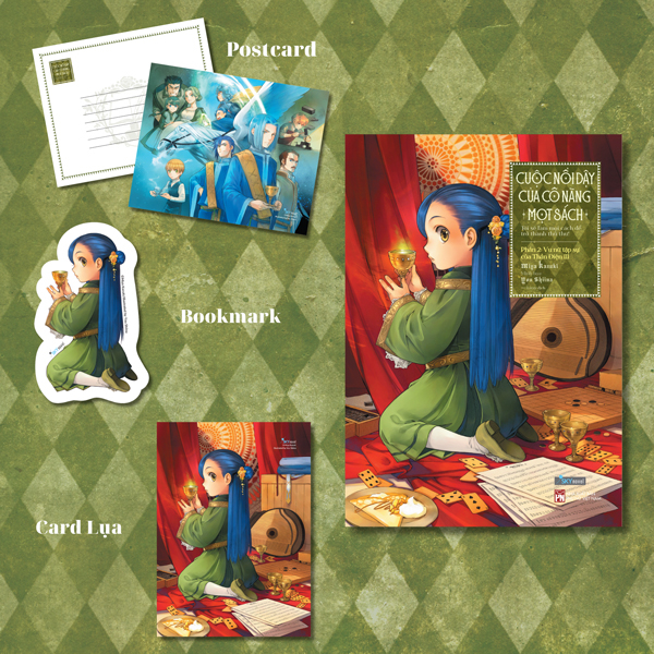 Bộ [Light Novel] Cuộc Nổi Dậy Của Cô Nàng Mọt Sách - Phần 2 - Vu Nữ Tập Sự Của Thần Điện III - Bản Đặc Biệt - Tặng Kèm Bookmark + Postcard + Card Lụa