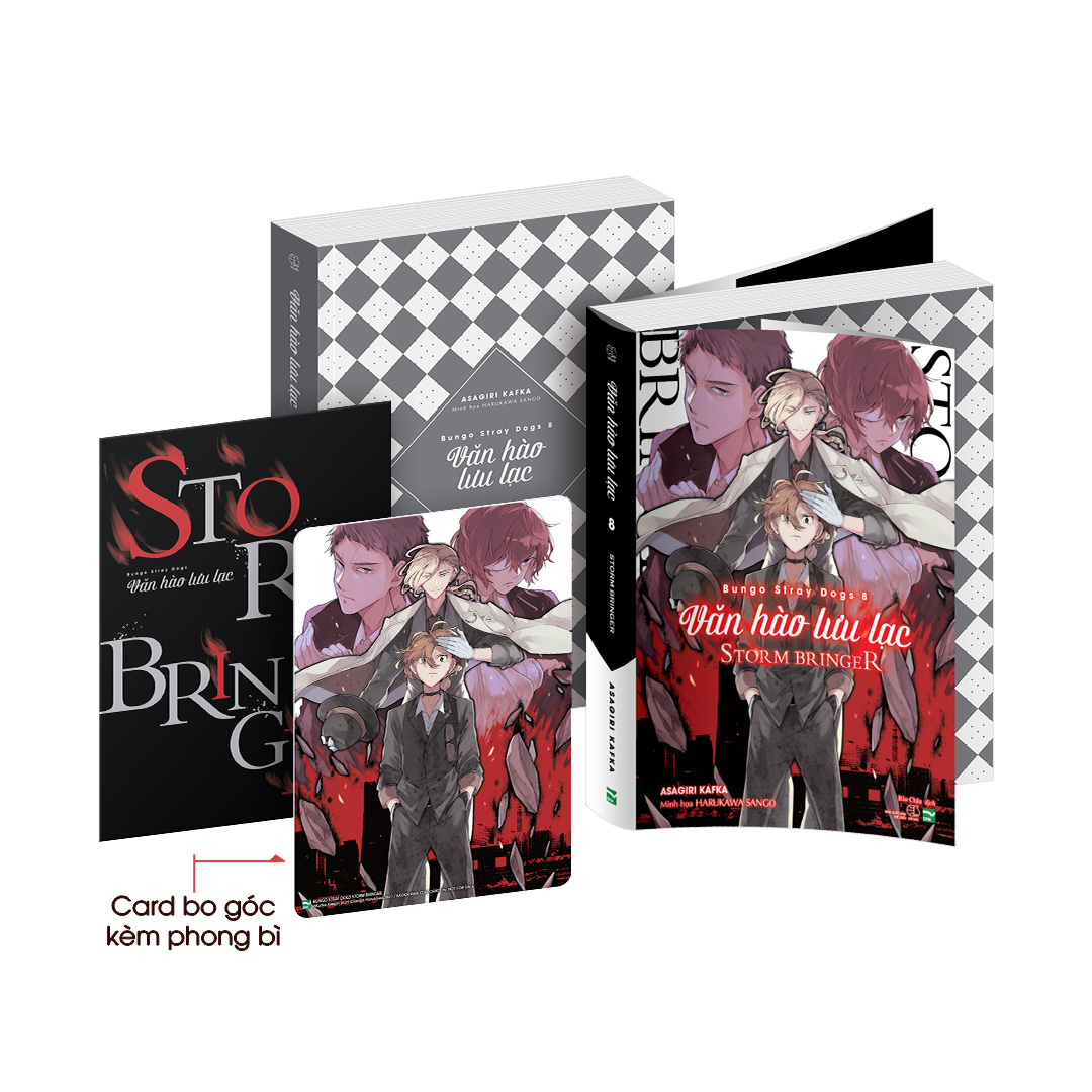 Bộ [Light Novel] Văn Hào Lưu Lạc - Tập 8 - Storm Bringer - Bản Đặc Biệt - Tặng Kèm Card Bo Góc Kèm Phong Bì - Ảnh 2