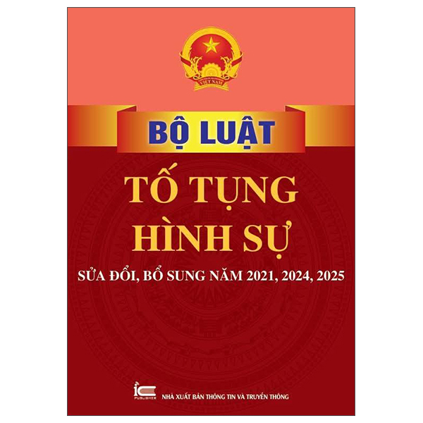 Bo Luat To Tung Hinh Su (Sua Doi, Bo Sung Nam 2021, 2024, 2025)