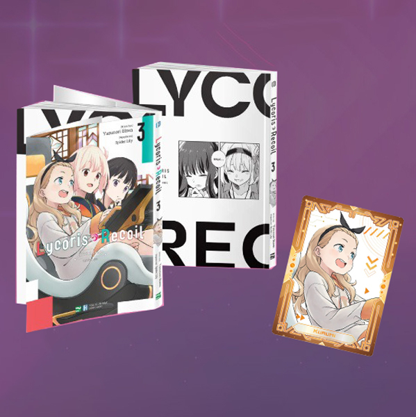 Bo
						
										
										Lycoris Recoil - Tap 3 - Ban Dac Biet - Tang Kem Card Nhan Vat