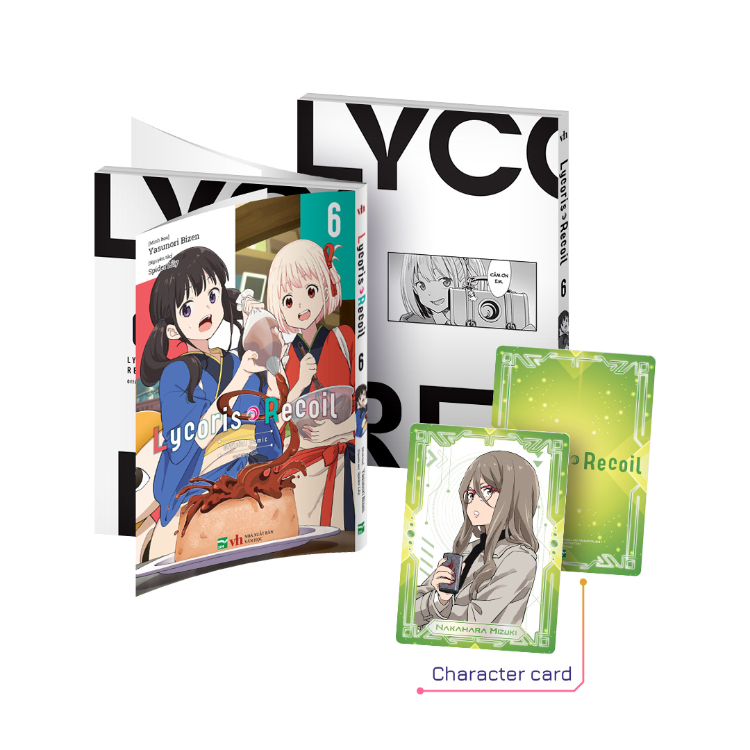 Bộ Lycoris Recoil - Tập 6 - Bản Đặc Biệt - Tặng Kèm Character Card - Ảnh 2