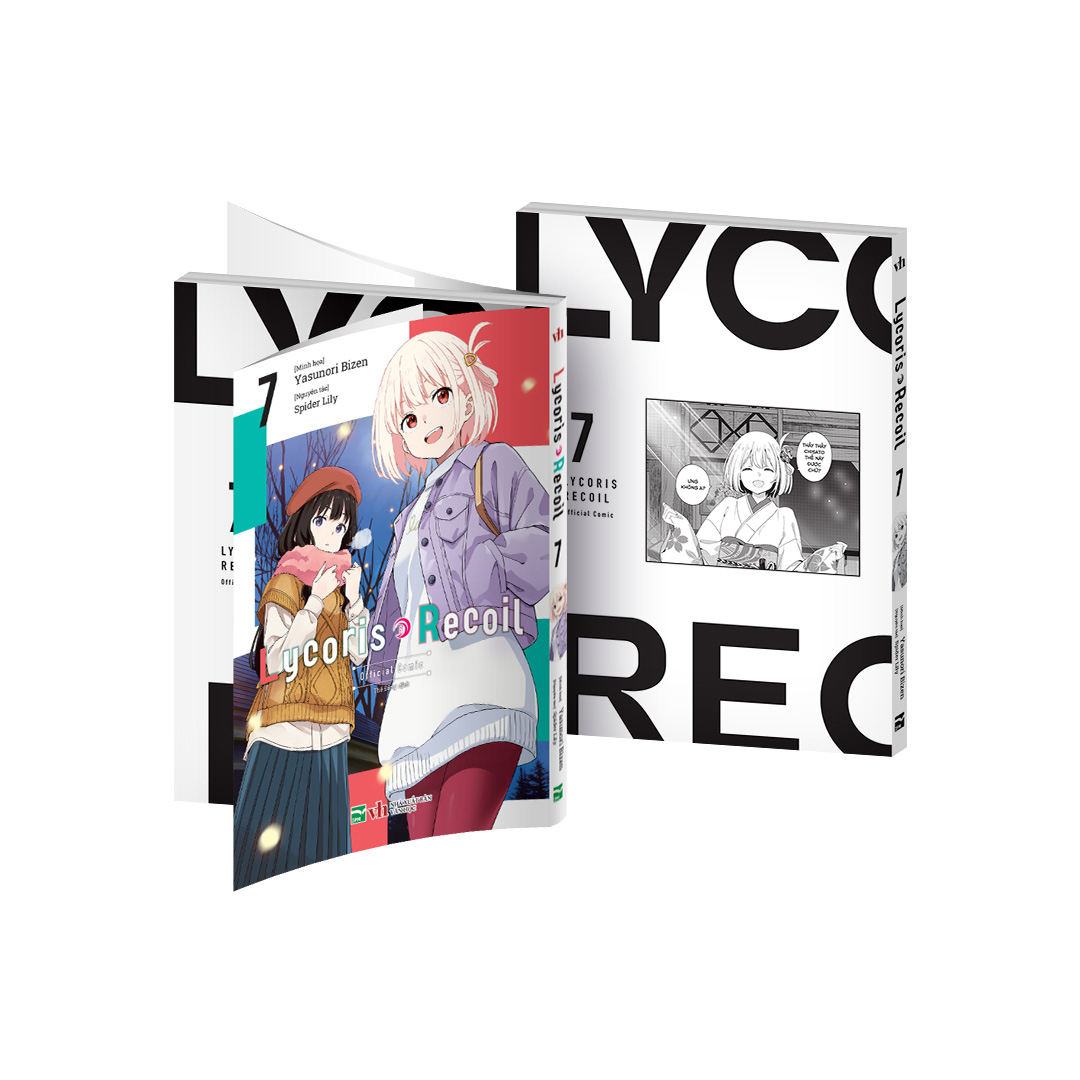 Bộ Lycoris Recoil - Tập 7 - Bản Sưu Tầm - Tặng Kèm Character Card + Clear Card + Magnet + Photocard + Standee Acrulic - Ảnh 5