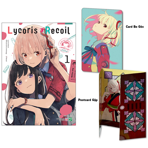 Bo
						
										
										Lycoris Recoil - Tuyen Tap Ngoai Truyen “Nhac Lai” - Tap 1 - Ban Dac Biet - Tang Kem Postcard Gap + Card Bo Goc 2 Mat