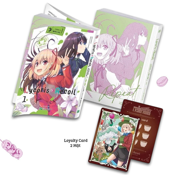 Bo
						
										
										Lycoris Recoil - Tuyen Tap Ngoai Truyen “Tiep Noi” - Tap 1 - Ban Dac Biet - Tang Kem Loyalty Card