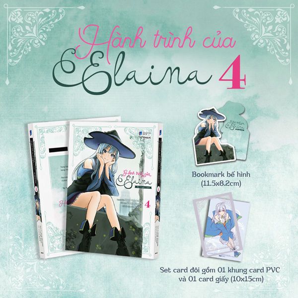 Bộ [Manga] Hành Trình Của Elaina - Tập 4 - Tặng Kèm Bookmark Bế Hình + Set Card Đôi
