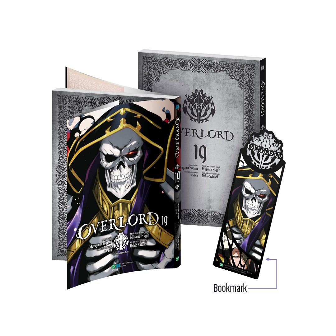 Bộ [Manga] OVERLORD - Tập 19 - Bản Đặc Biệt - Tặng Kèm Bookmark - Ảnh 2