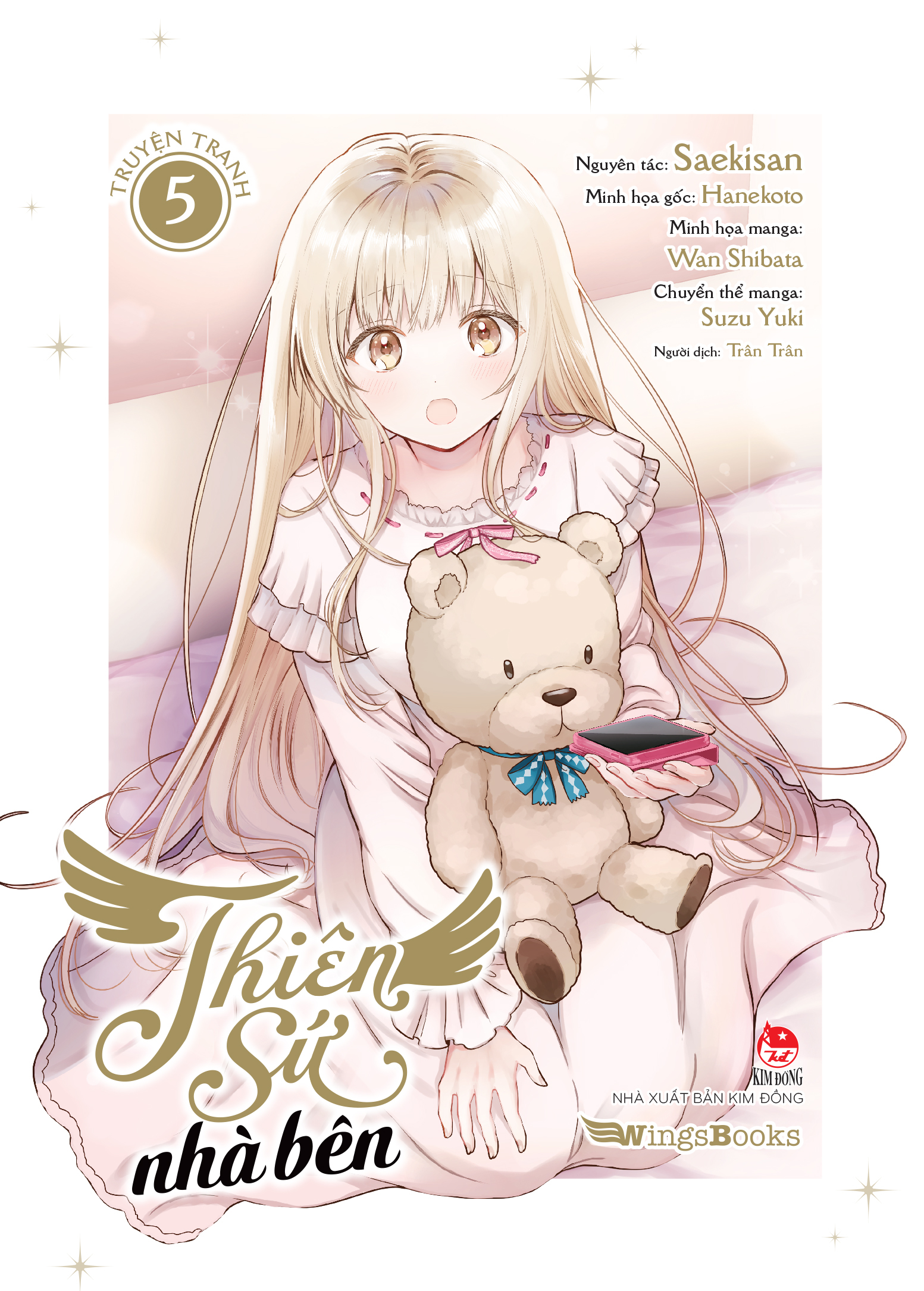Bộ [Manga] Thiên Sứ Nhà Bên - Tập 5 - Tặng Kèm Bookmark Bế Hình - Ảnh 3