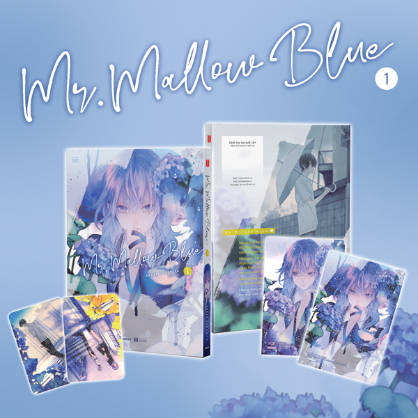 Bộ Mr. Mallow Blue - Tập 1 - Tặng Kèm 1 Postcard + 2 Card Bo Góc