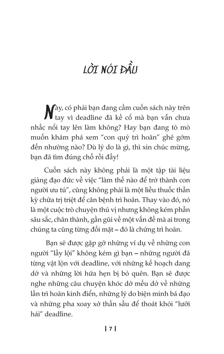 Bộ Muốn Thành Công Nói Không Với Trì Hoãn-21 Nguyên Tắc Vàng Đập Tan Sự Trì Hoãn - Ảnh 6