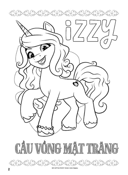 Bộ My Little Pony - Tô Màu Thật Là Dễ - Izzy - Cùng Sưu Tập Đủ 4 Nhân Vật Đáng Yêu Nào! - Ảnh 3