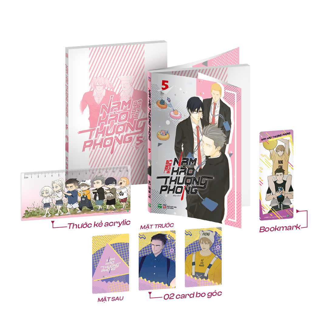 Bộ Nam Hào Thượng Phong - Tập 5 - Bản Sưu Tầm - Tặng Kèm 1 Bookmark + 2 Card Bo Góc + 1 Thước Kẻ Acrylic - Ảnh 2