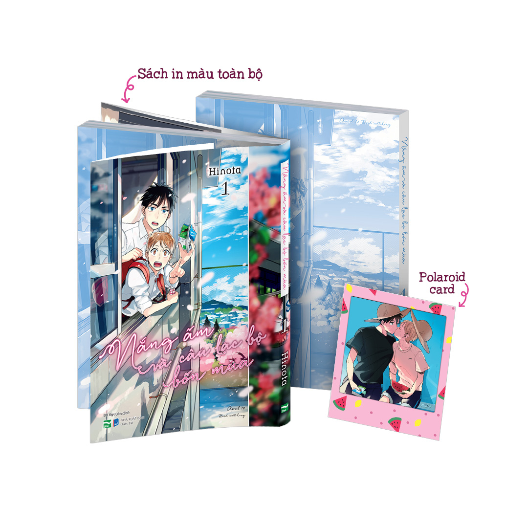 Bộ Nắng Ấm Và Câu Lạc Bộ Bốn Mùa - Tập 1 - Bản Đặc Biệt - Tặng Kèm Polaroid Card - Ảnh 2