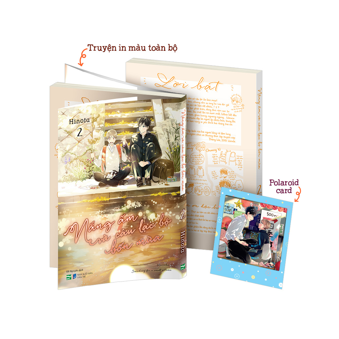 Bộ Nắng Ấm Và Câu Lạc Bộ Bốn Mùa - Tập 2 - Bản Đặc Biệt - Tặng Kèm Polaroid Card - Ảnh 2