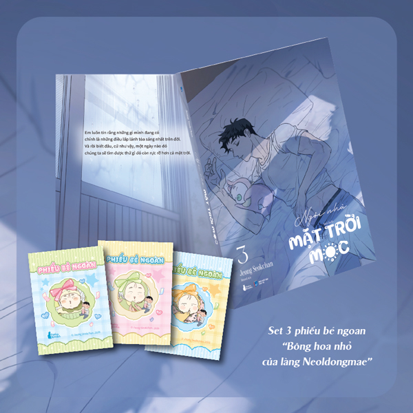 Bộ Ngôi Nhà Mặt Trời Mọc - Tập 3 - Tặng Kèm Set 3 Phiếu Bé Ngoan "Bông Hoa Nhỏ Của Làng Neoldongmae"