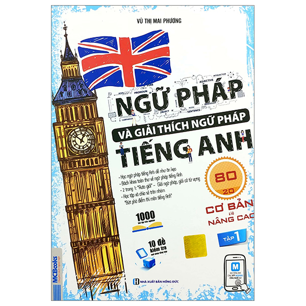 Bo
						
										
										Ngu Phap Va Giai Thich Ngu Phap Tieng Anh Co Ban Va Nang Cao - Tap 1 (Tai Ban 2025)