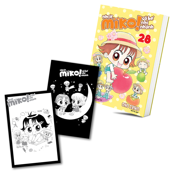 Bộ Nhóc Miko! Cô Bé Nhí Nhảnh - Tập 28 (Tái Bản 2026) - Tặng Kèm 2 Postcard