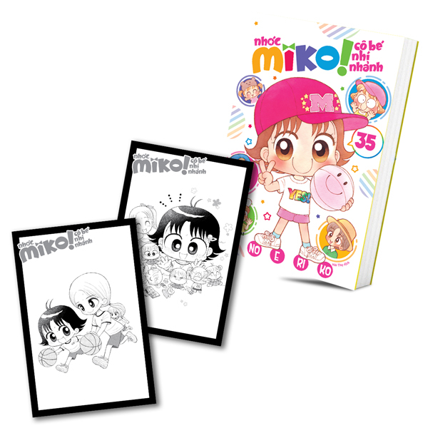 Bộ Nhóc Miko! Cô Bé Nhí Nhảnh - Tập 35 (Tái Bản 2026) - Tặng Kèm 2 Postcard