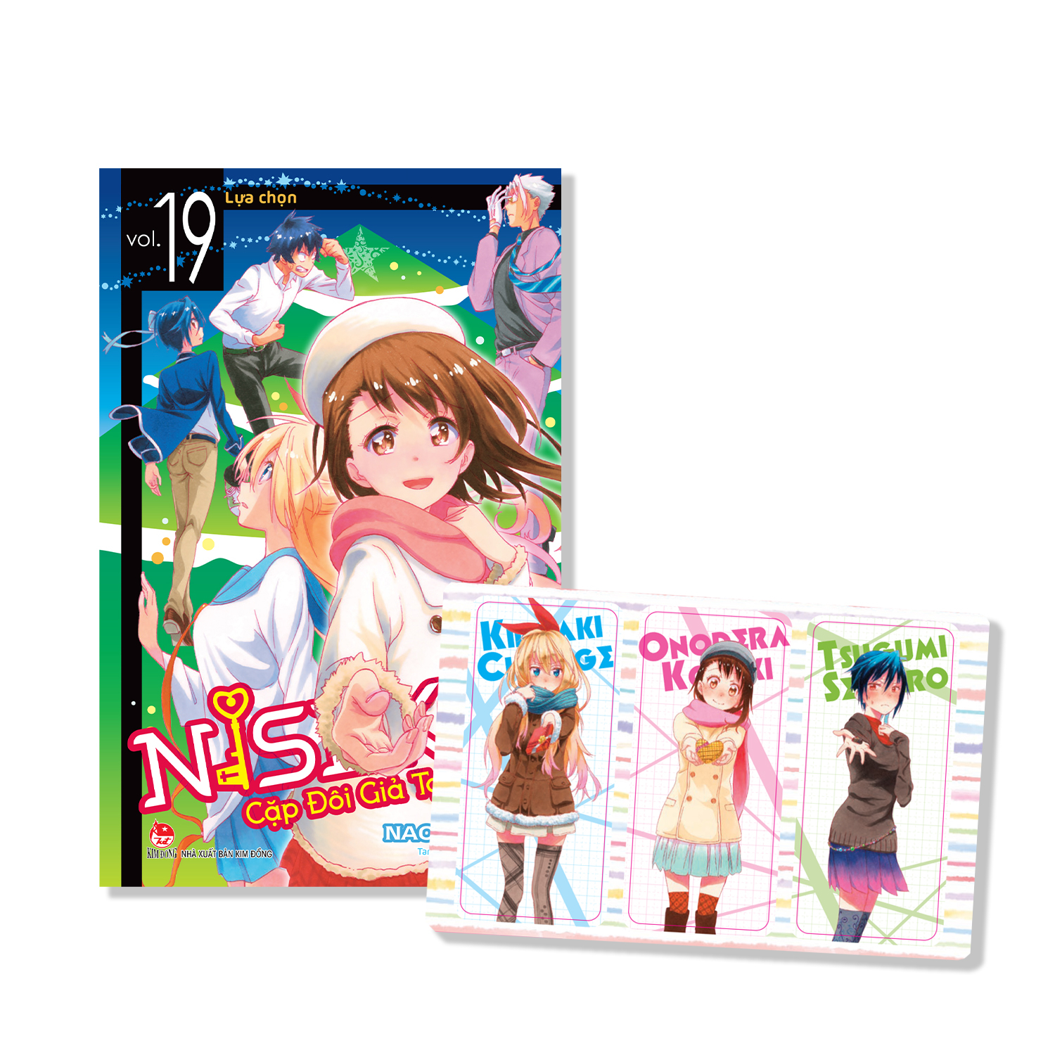 Bộ Nisekoi - Cặp Đôi Giả Tạo - Tập 19 - Lựa Chọn - Tặng Kèm Set 3 Bookmark - Ảnh 2