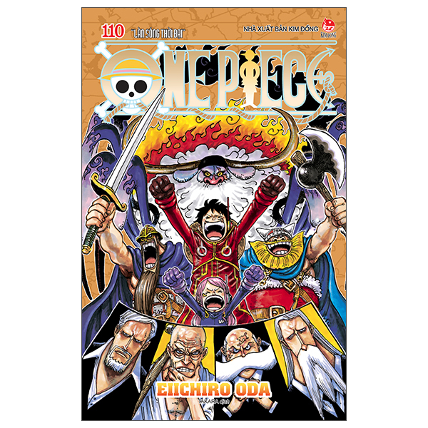 Bộ One Piece - Tập 110 - “Làn Sóng Thời Đại” - Bản Bìa Áo
