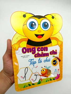 bộ ong con chăm chỉ - tập tô chữ - tập 1 - Ảnh 8