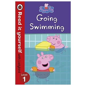 bộ peppa pig: going swimming hb – read it yourself with ladybird level 1