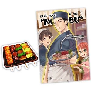 bộ quán rượu dị giới "nobu" - tập 3 - tặng kèm bookmark giấy hình món ăn