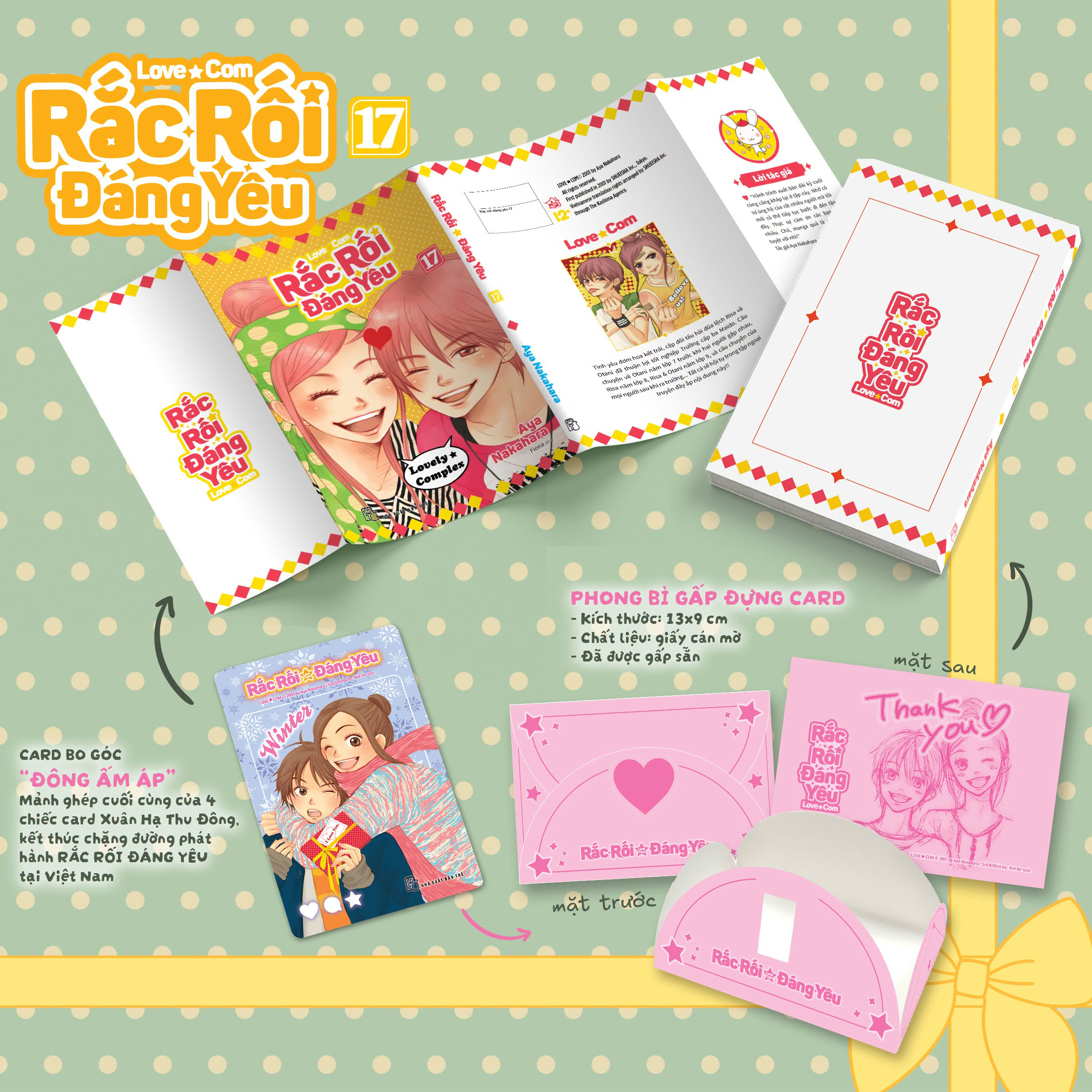 Bộ Rắc Rối Đáng Yêu - Love Com - Tập 17 - Tặng Kèm Card Mùa Đông + Phong Bì Đựng Card - Ảnh 2