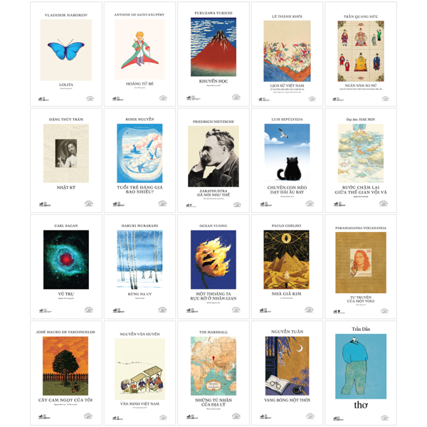 Bo Sach An Ban Dac Biet 20 Nam Thanh Lap Nha Nam - Bia Cung (Bo 20 Cuon) - An Ban So 84