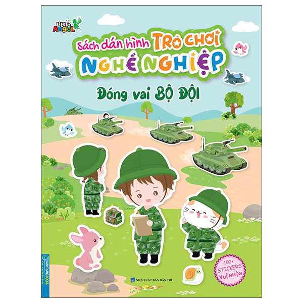 Bộ Sách Dán Hình Trò Chơi Nghề Nghiệp - Đóng Vai Cảnh Sát - Ảnh 2