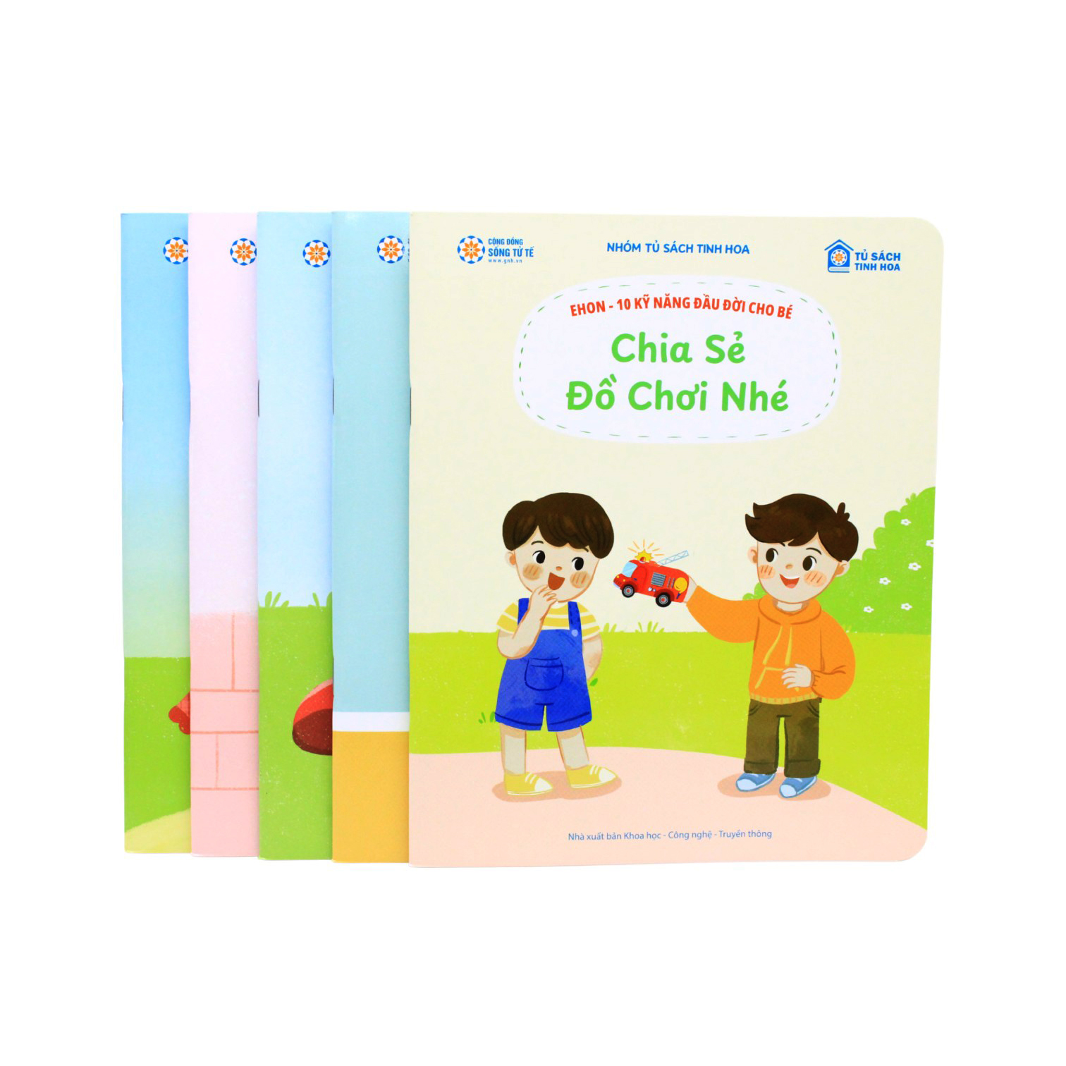 Bo Sach Ehon - 10 Ky Nang Dau Doi Cho Be - Bo 2 (Bo 5 Cuon) - Ảnh 10