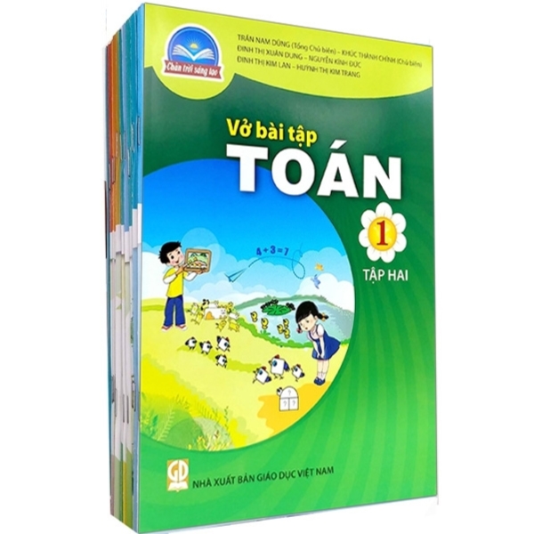 bộ sách giáo khoa bộ lớp 1 - chân trời sáng tạo - sách bài tập (bộ 11 cuốn) (chuẩn)
