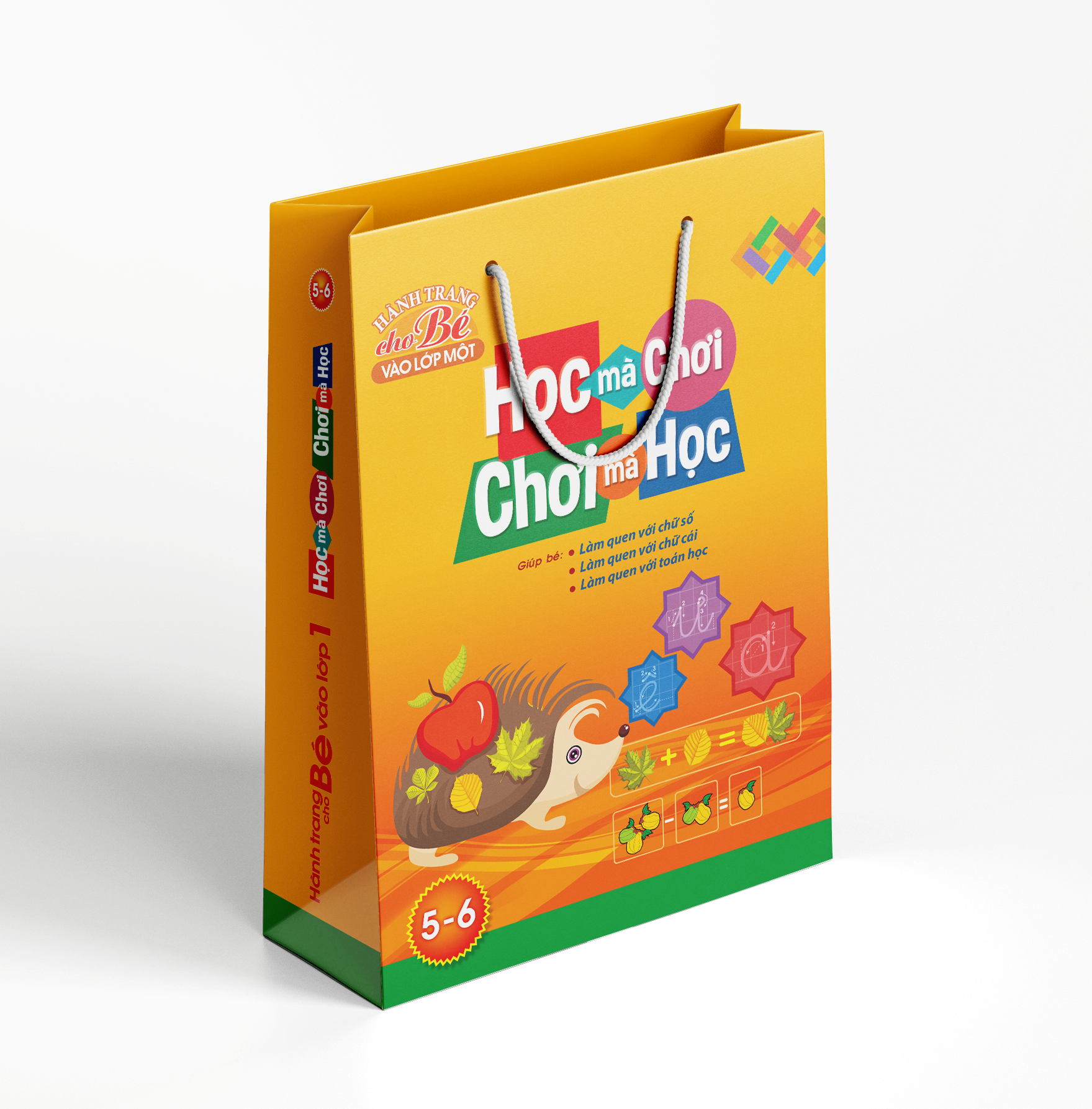 Bộ Sách Hành Trang Cho Bé Vào Lớp 1 - Học Mà Chơi Chơi Mà Học - 5-6 Tuổi (Túi 6 Cuốn) (Tái Bản 2026) - Ảnh 2