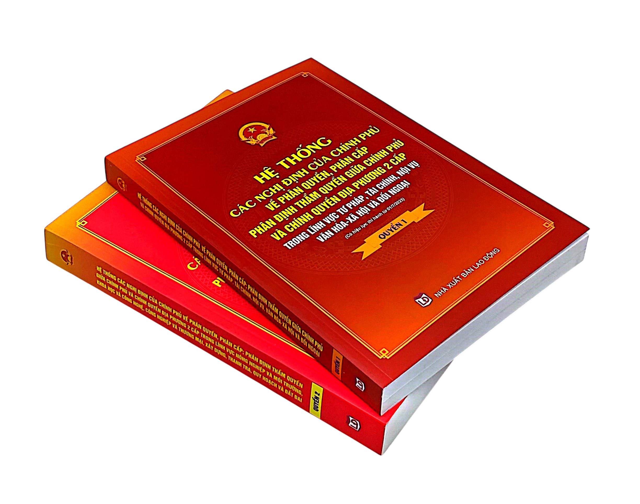 Bộ Sách Hệ Thống Các Nghị Định Của Chính Phủ Về Phân Quyền Phân Cấp Phân Định Thẩm Quyền Giữa Chính Phủ Và Chính Quyền Địa Phương 2 Cấp (Bộ 2 Quyển) - Ảnh 10