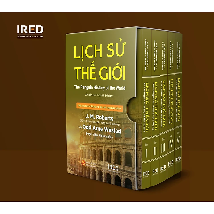 bộ sách lịch sử thế giới - the penguin history of the world (bộ 5 cuốn) - Ảnh 4