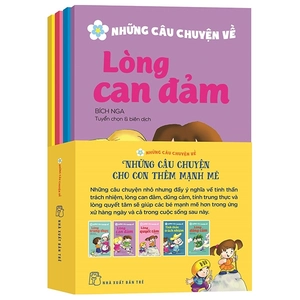 bộ sách những câu chuyện cho con thêm mạnh mẽ (bộ 5 cuốn)