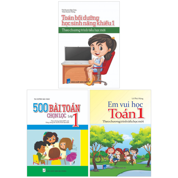 Bộ Sách Rèn Luyện Và Học Tốt Toán Lớp 1 (Bộ 3 Cuốn)