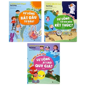 bộ sách thiếu nhi - hiểu về sự sống (bộ 3 cuốn)