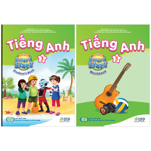 Bo Sach Tieng Anh 3 - I-Learn Smart Start - Student's Book + Workbook (Bo 2 Cuon)