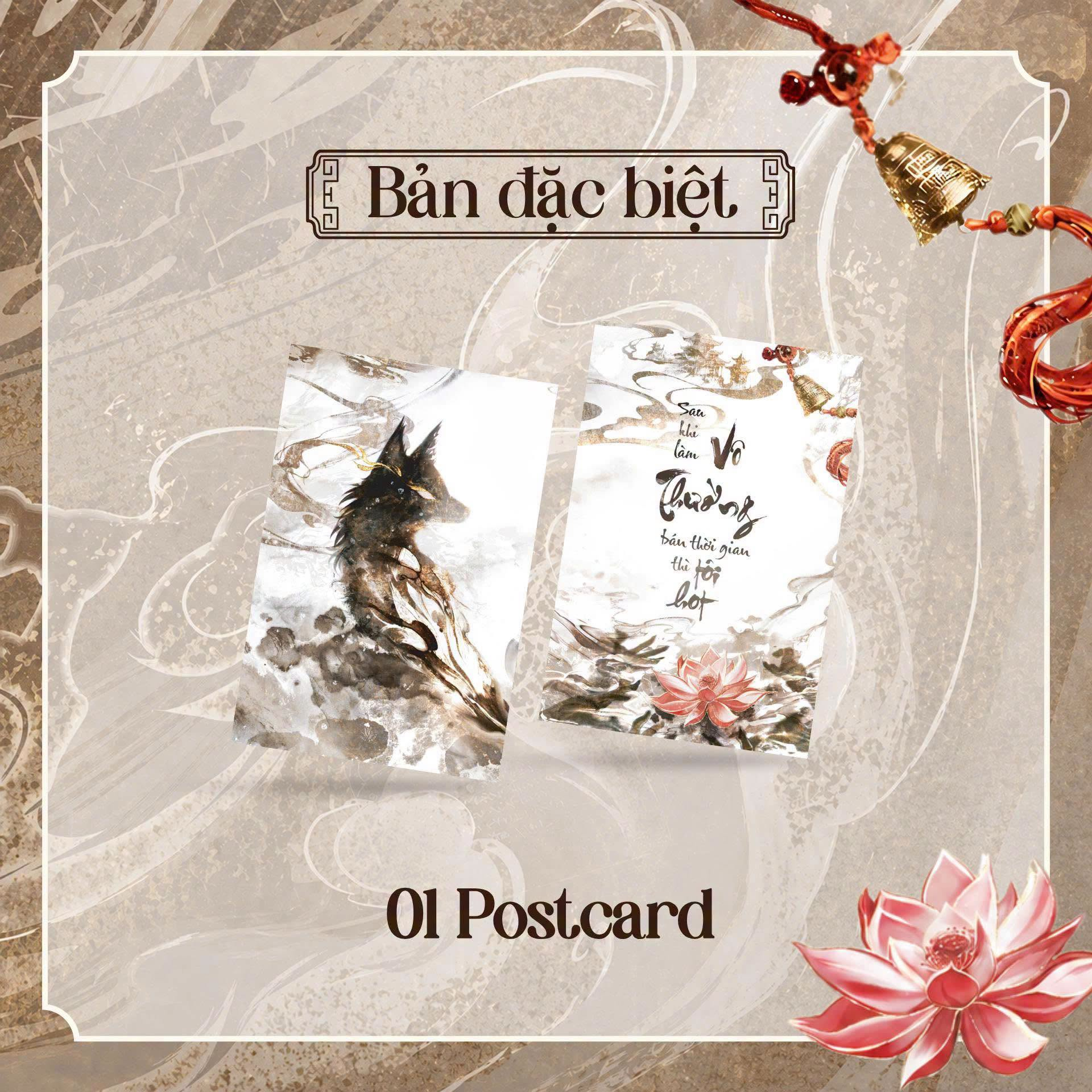 Bộ Sau Khi Làm Vô Thường Bán Thời Gian Thì Tôi Hot - Tập 2 - Bản Đặc Biệt - Bìa Cứng - Tặng Kèm Bookmark PVC + Postcard + Standee + Sổ Xé - Ảnh 5