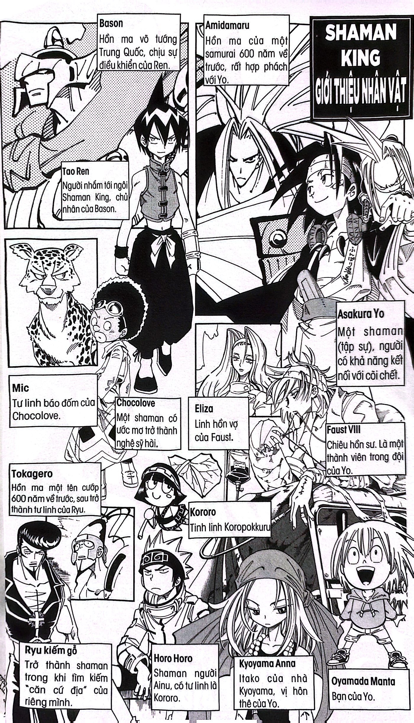 bộ shaman king - tập 15 - bìa đôi - Ảnh 4