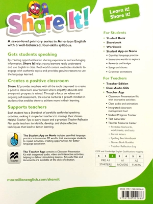 bộ share it! level 2 student book with sharebook and navio app - Ảnh 7