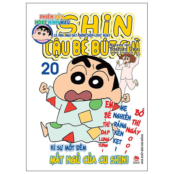 Bo
						
										
										Shin - Cau Be But Chi - Phien Ban Hoat Hinh Mau - Tap 20 - Ca Nha Ngu Say, Minh Shin Loay Hoay (Tai Ban 2024)