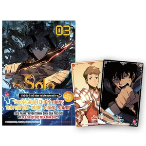 bộ solo leveling - tôi thăng cấp một mình - tập 3 - tặng kèm obi + 2 pvc card